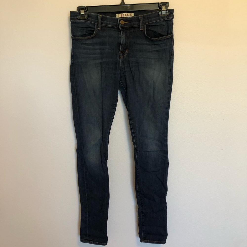 J Brand Mud rise super skinny